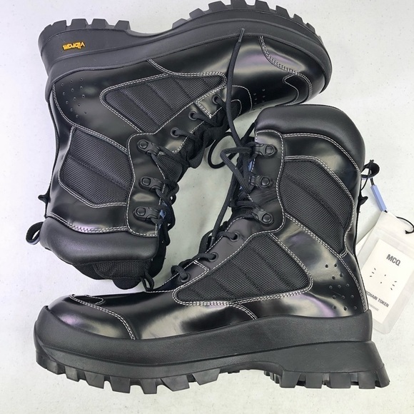 Alexander Mcqueen Men’s MCQ Tactical Boots $550